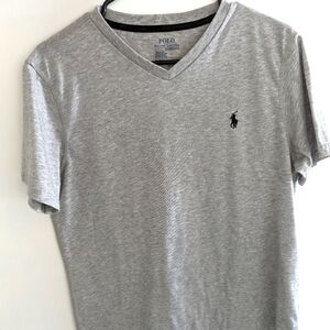 Polo Ralph Lauren Men's V-Neck Gray T-shirt